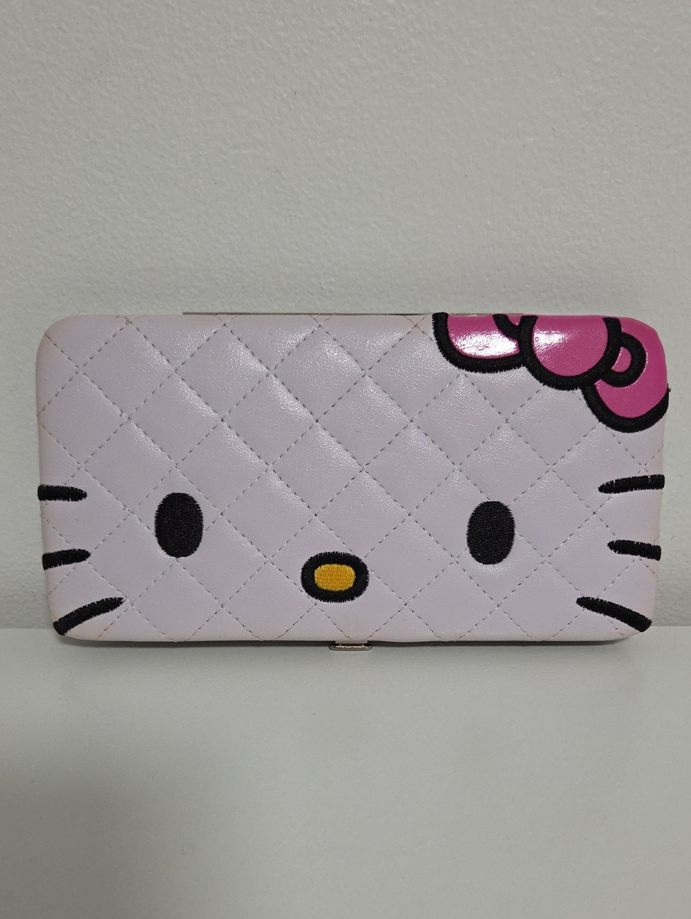 Hello Kitty Quilted Clutch Wallet
